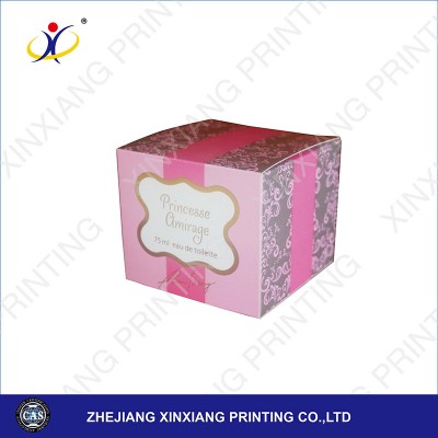 C109-批发定制金色烫印的香水化妆品盒