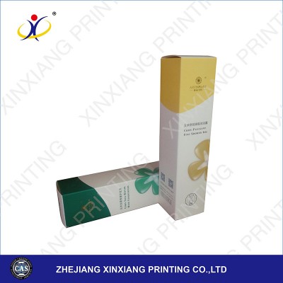 C106-设计定制化妆品批发烫金包装盒淋浴用凝胶